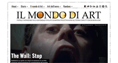 Desktop Screenshot of ilmondodiart.com